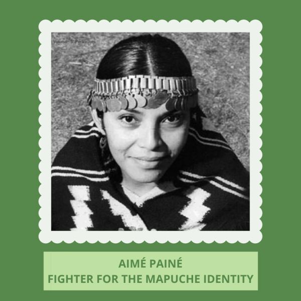 Women in Argentine history: Aimé Painé, the fighter for the Mapuche identity.