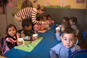 Freiwilligenarbeit mit Kindern