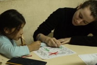 Voluntariado en escuela primaria